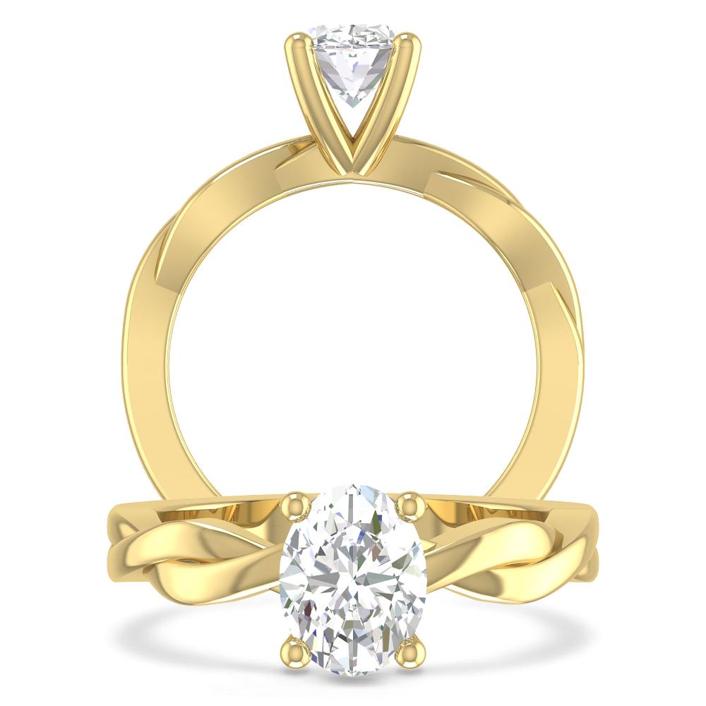Yellow Gold - Oval