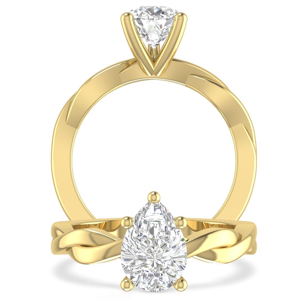 Yellow Gold - Pear
