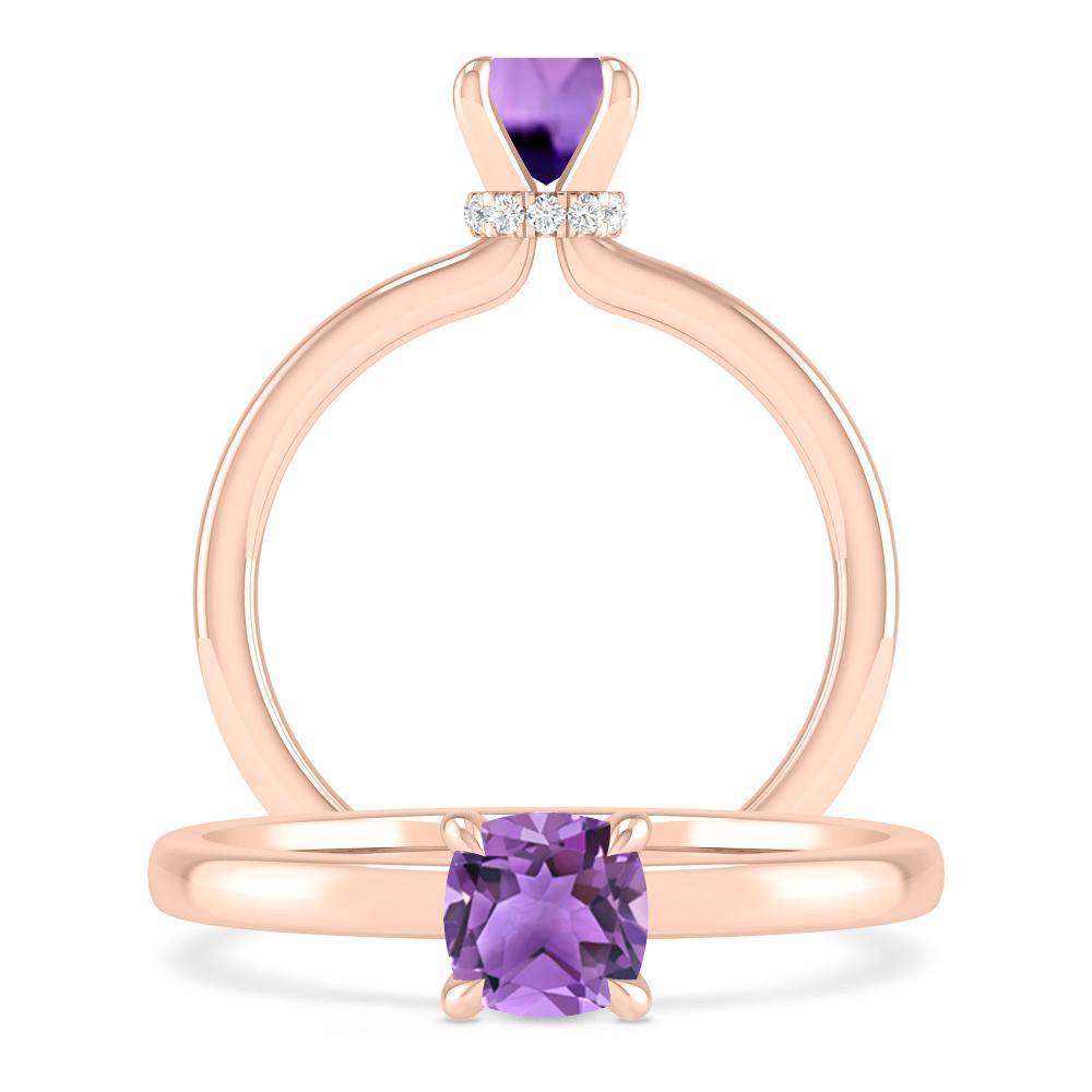 Rose Gold - Amethyst