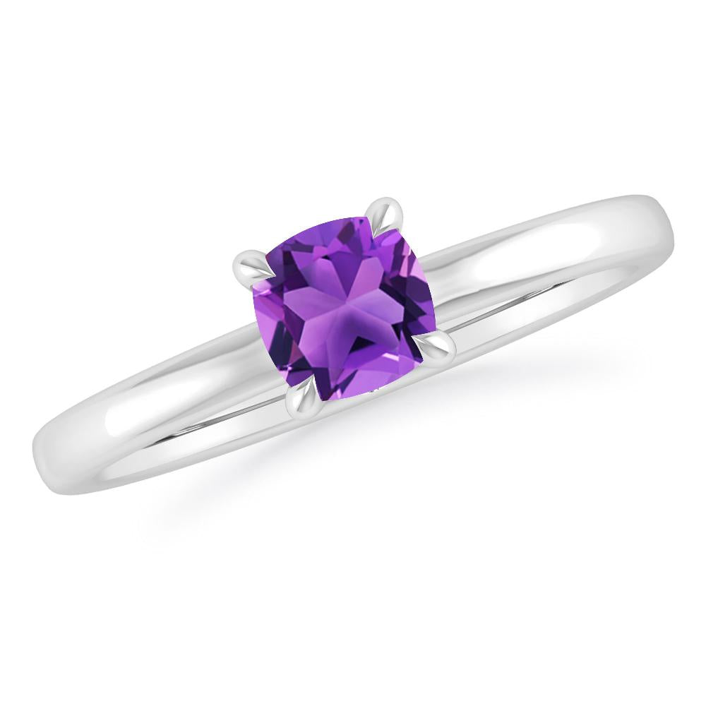White Gold - Amethyst