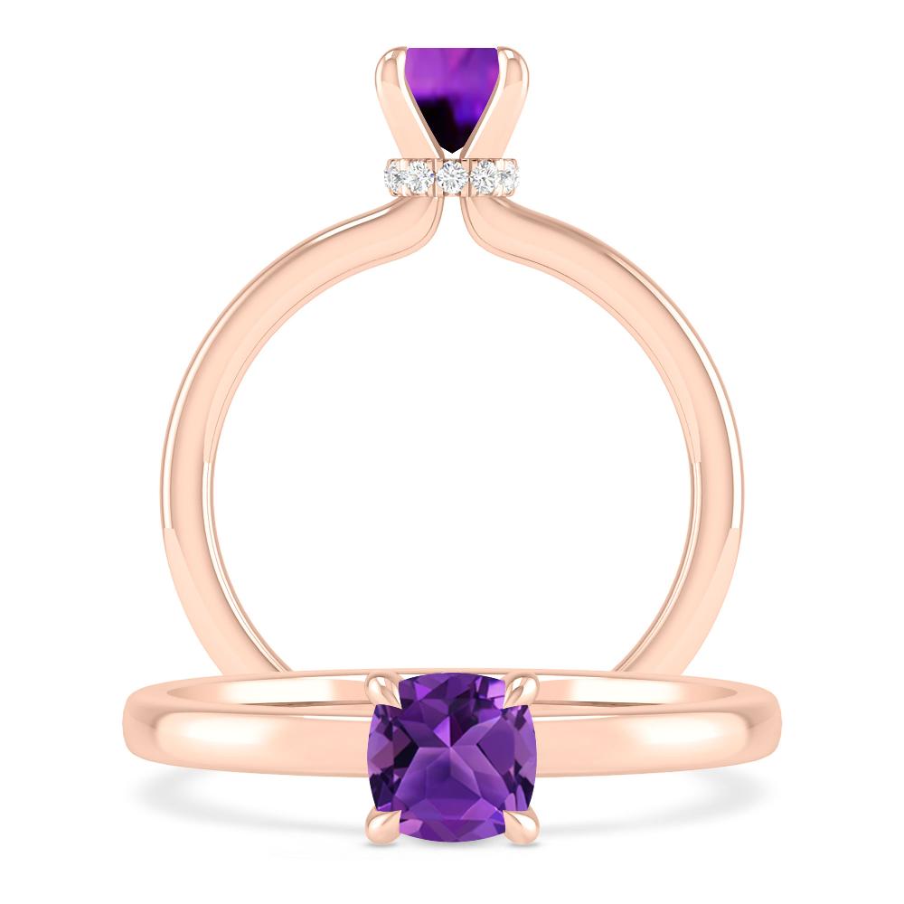 Rose Gold - Amethyst