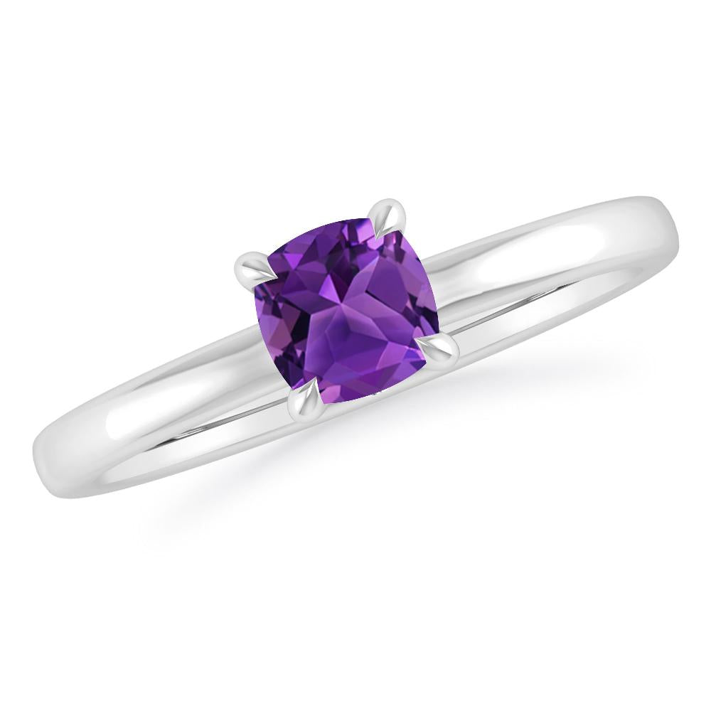 White Gold - Amethyst