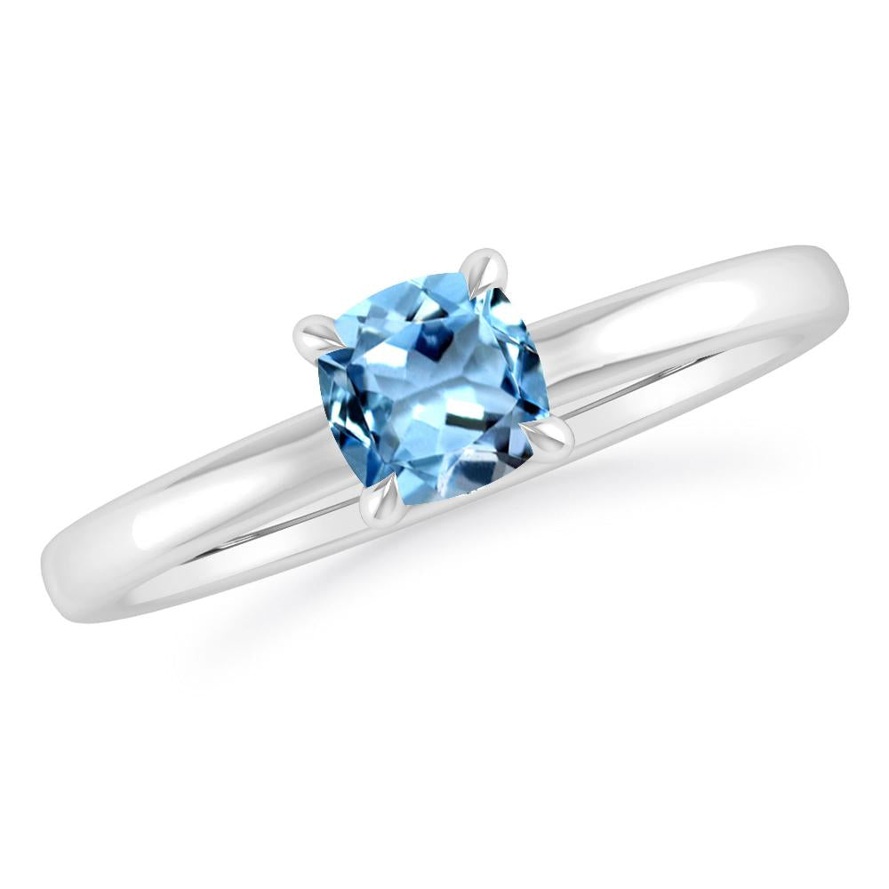 White Gold - Aquamarine