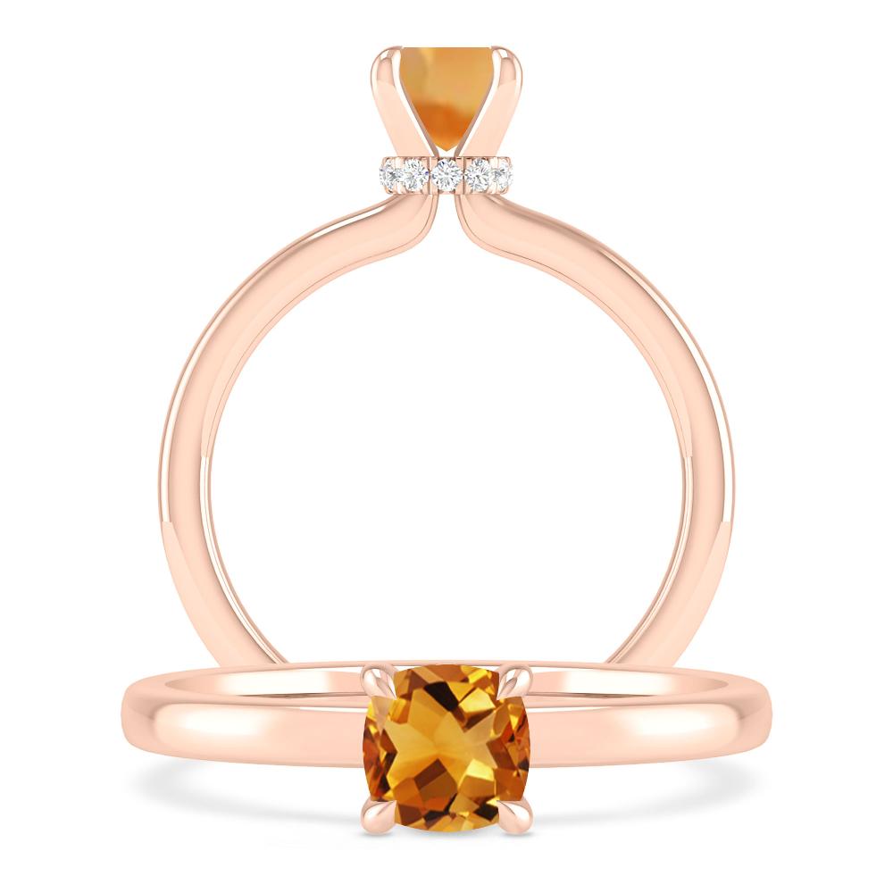 Rose Gold - Citrine