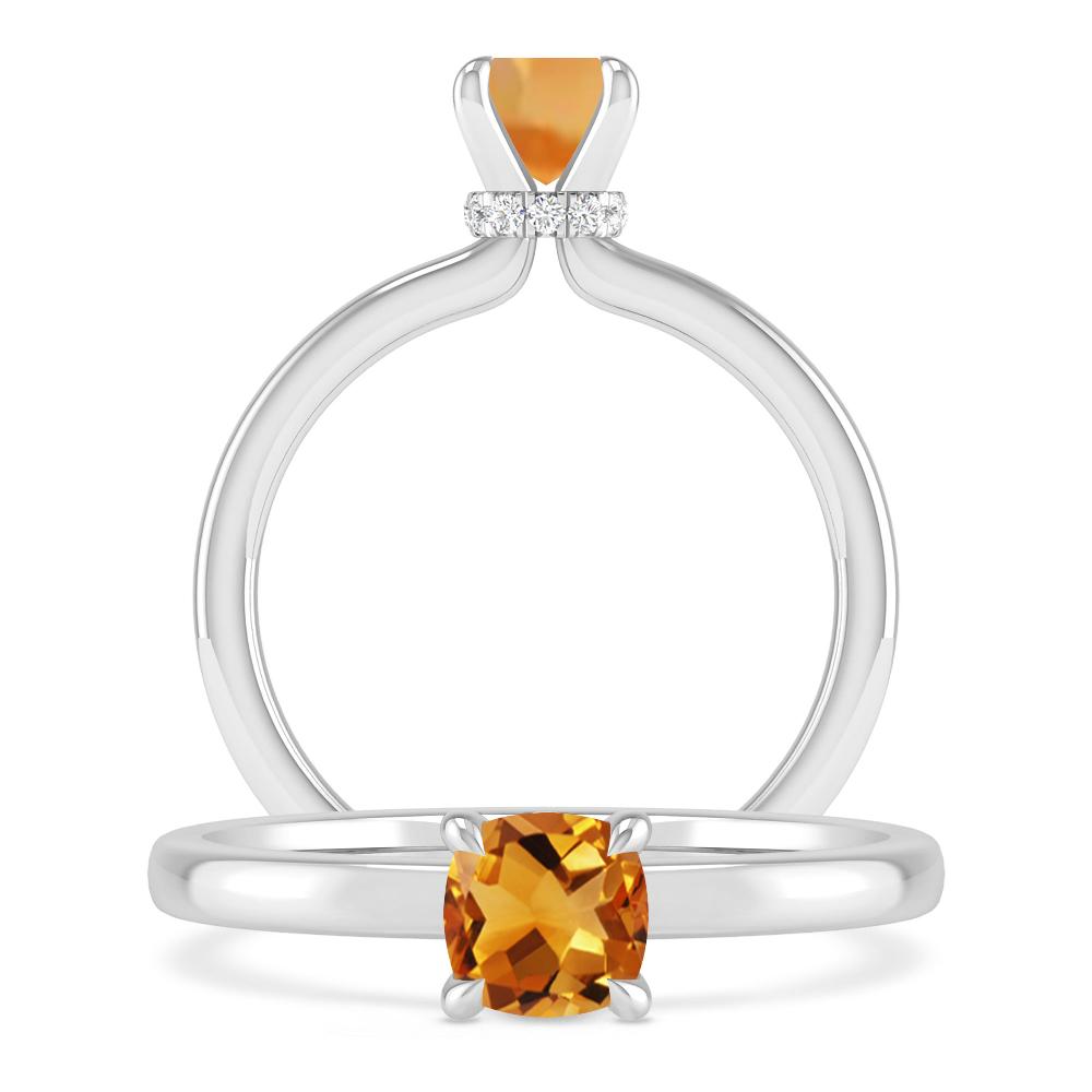 White Gold - Citrine