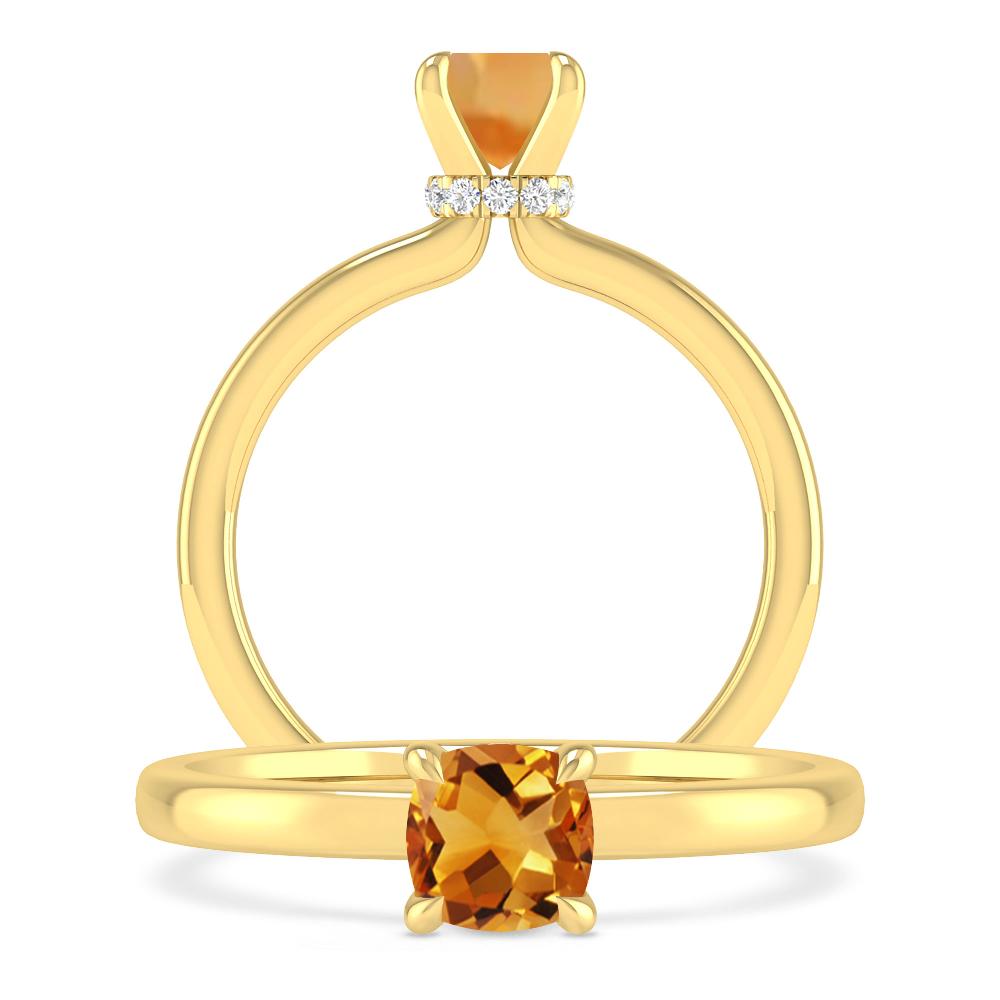Yellow Gold - Citrine