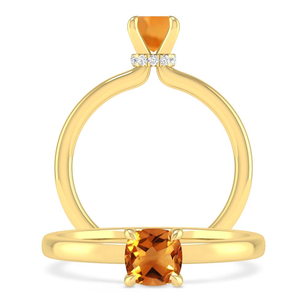 Yellow Gold - Citrine