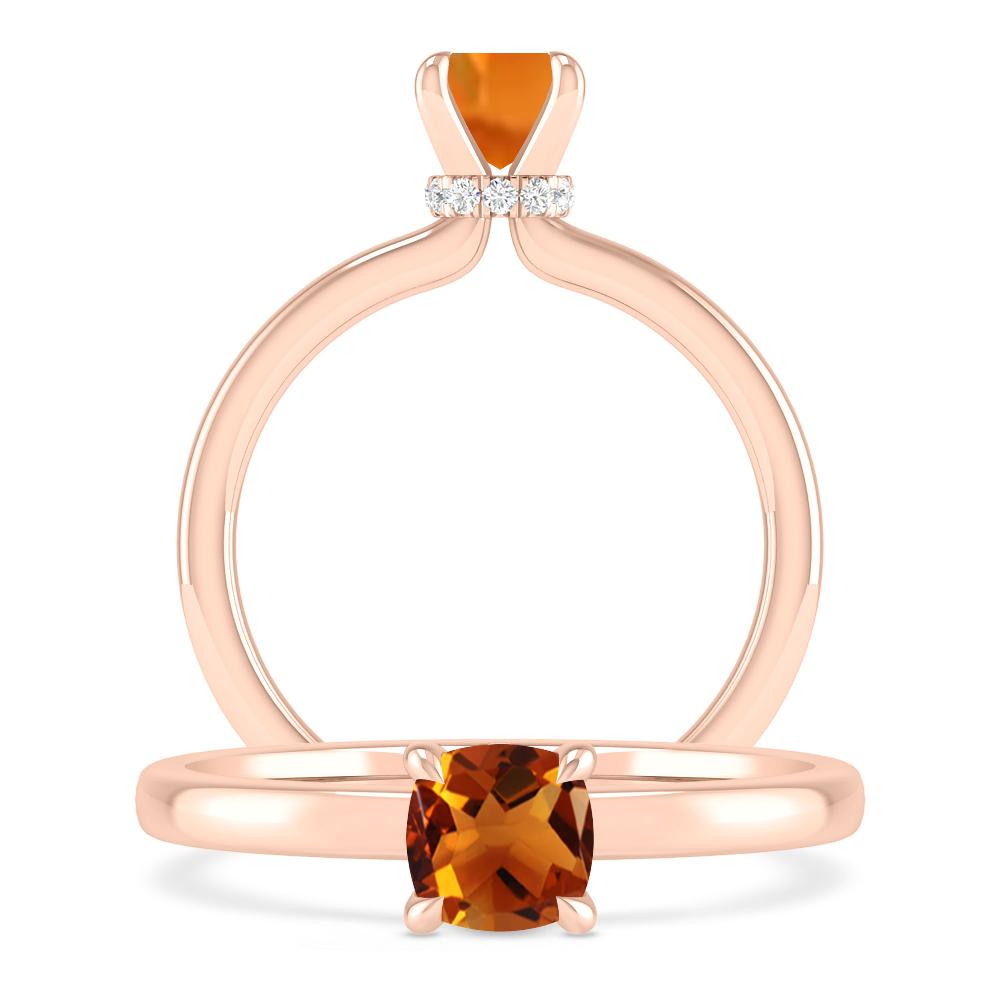 Rose Gold - Citrine