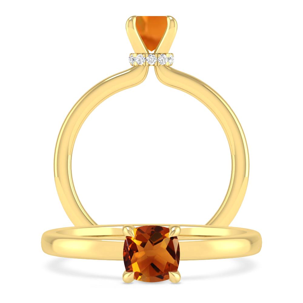 Yellow Gold - Citrine