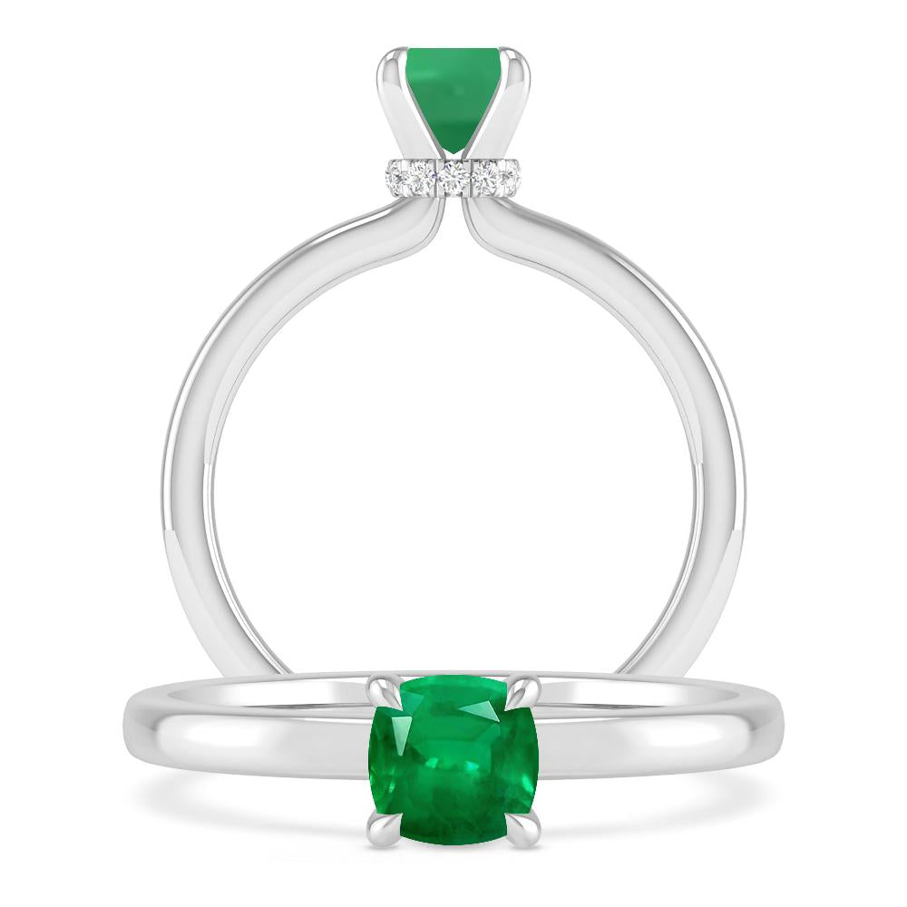 White Gold - Emerald