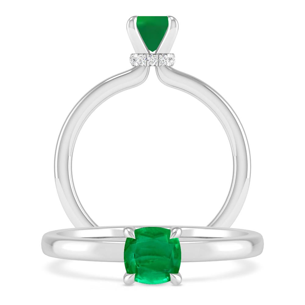 White Gold - Emerald