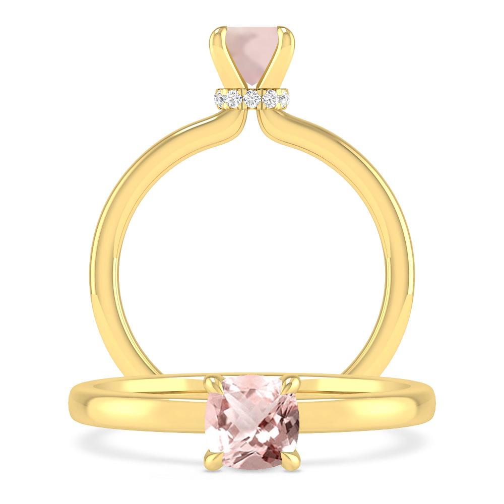 Yellow Gold - Morganite