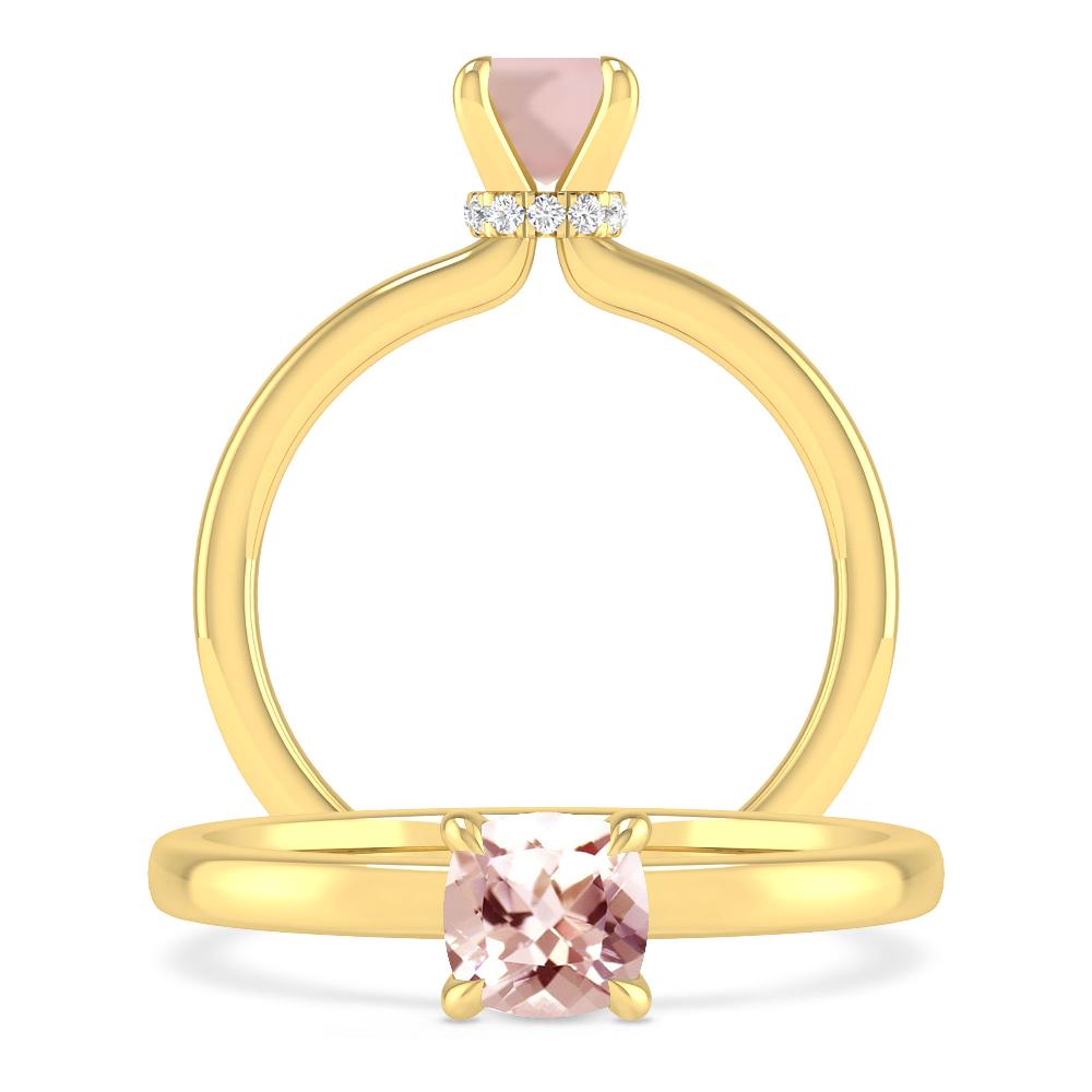 Yellow Gold - Morganite