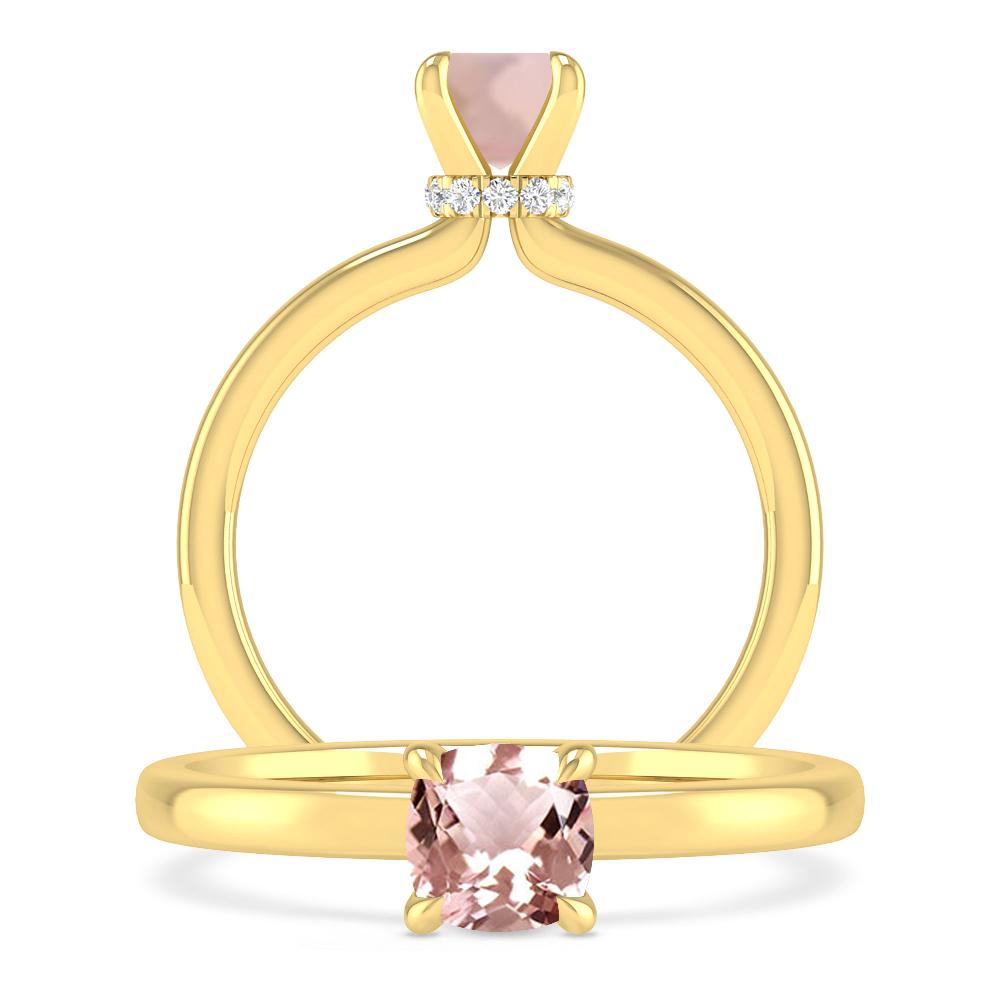 Yellow Gold - Morganite