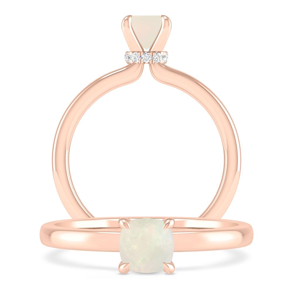 Rose Gold - Opal