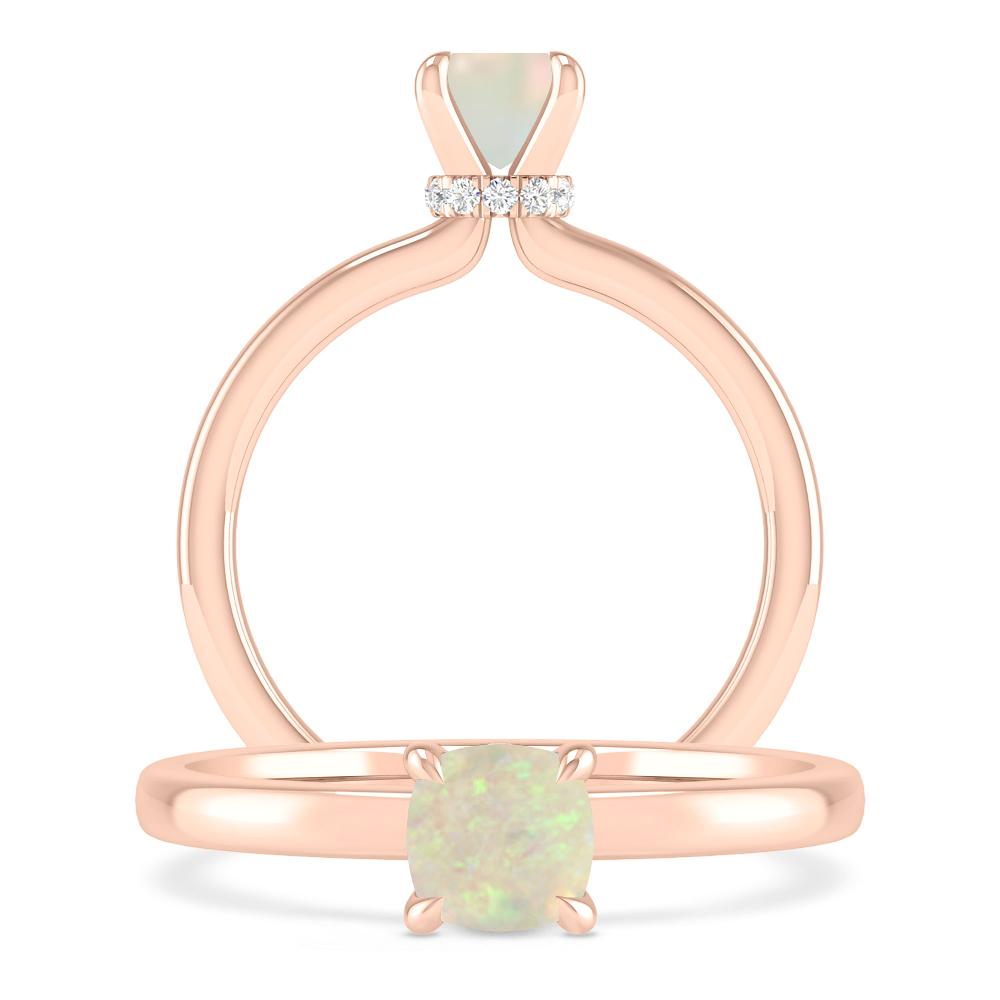 Rose Gold - Opal