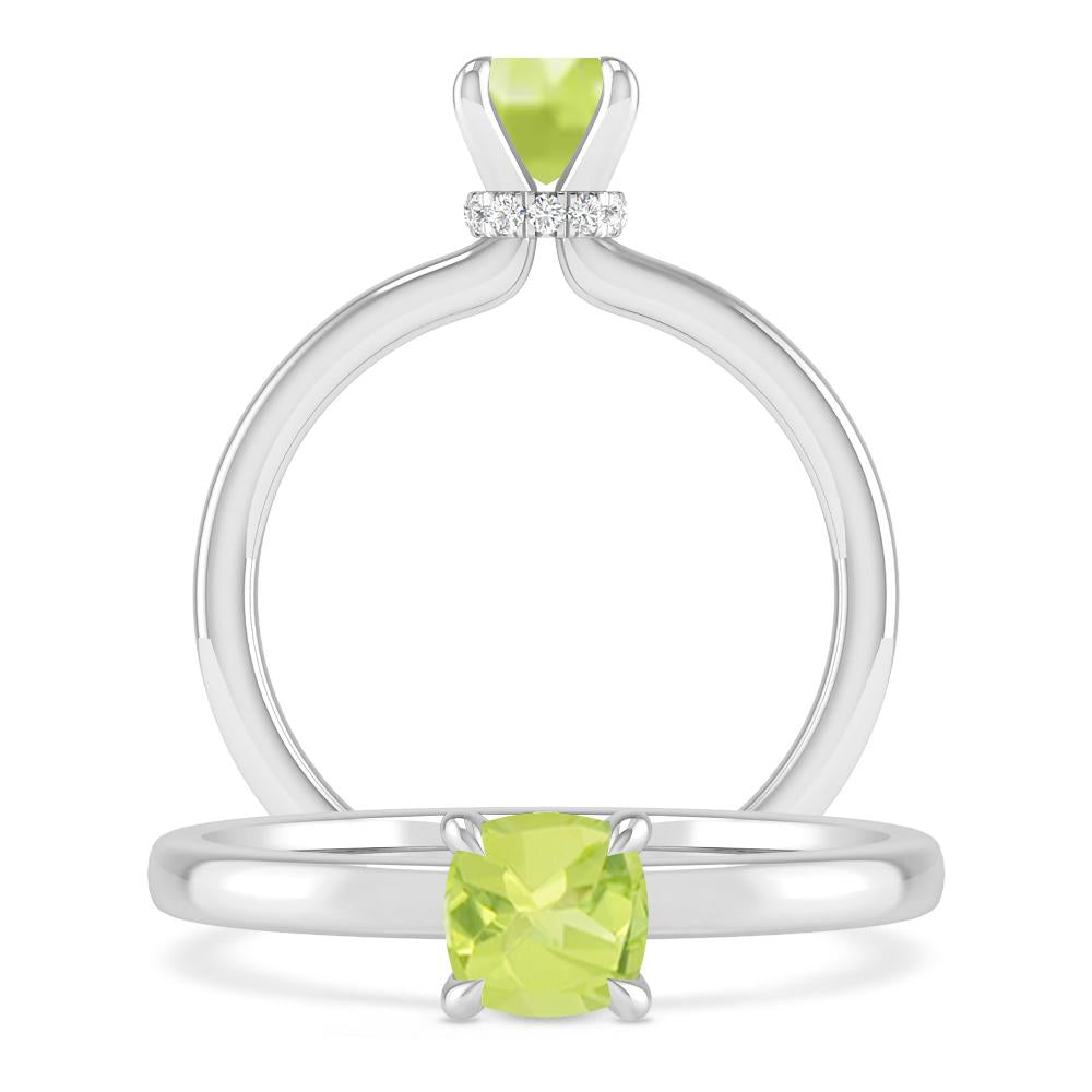White Gold - Peridot