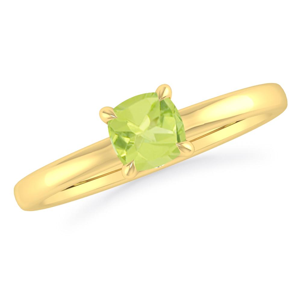 Yellow Gold - Peridot