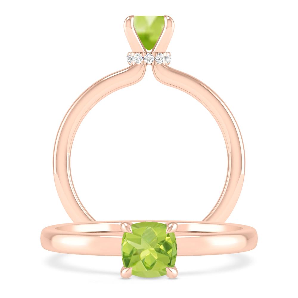 Rose Gold - Peridot