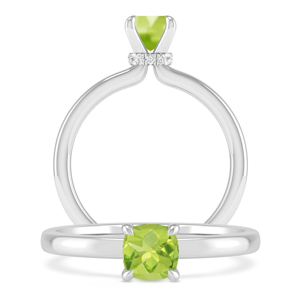 White Gold - Peridot