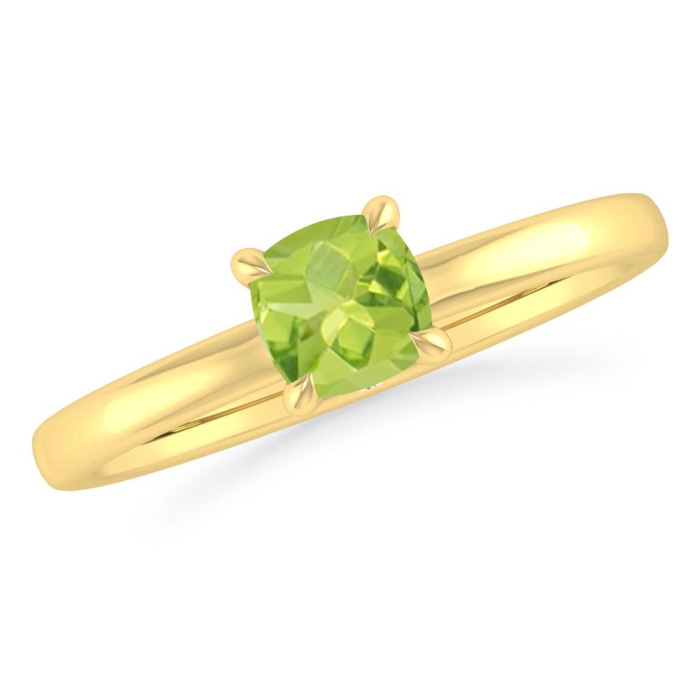 Yellow Gold - Peridot