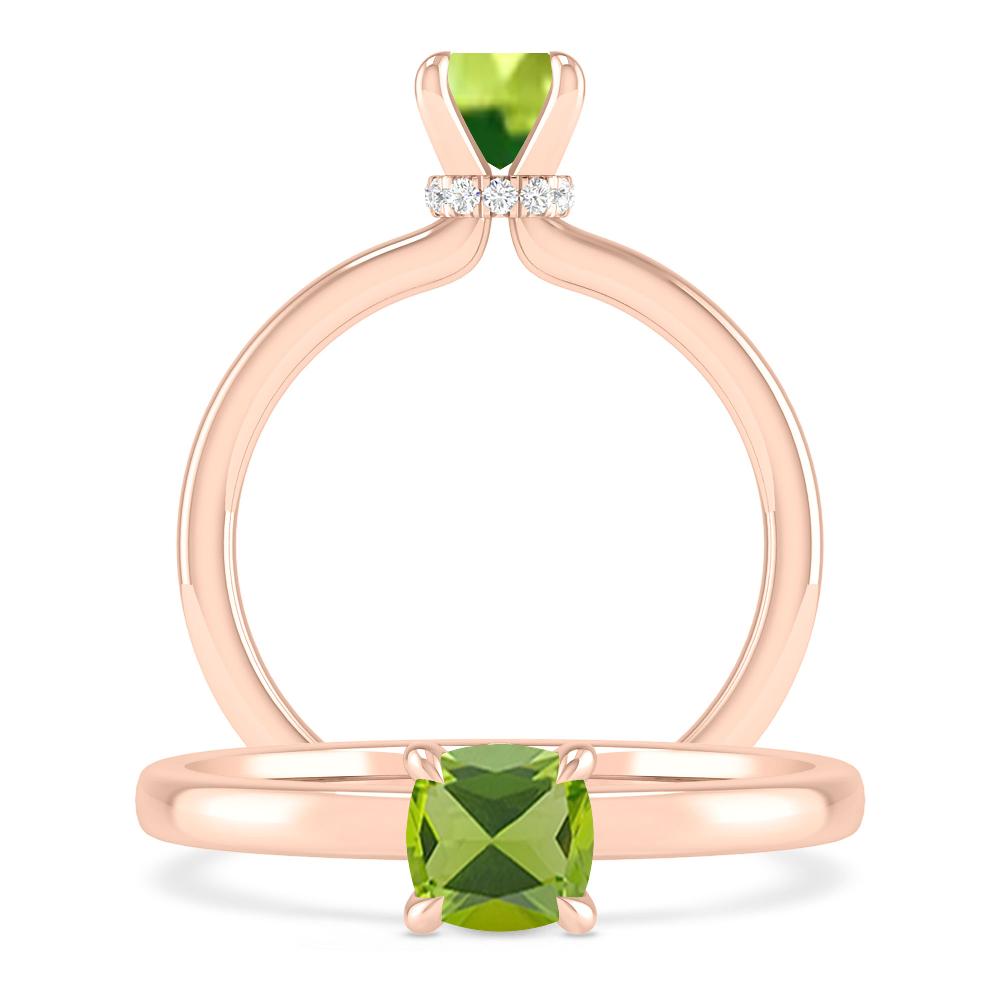 Rose Gold - Peridot