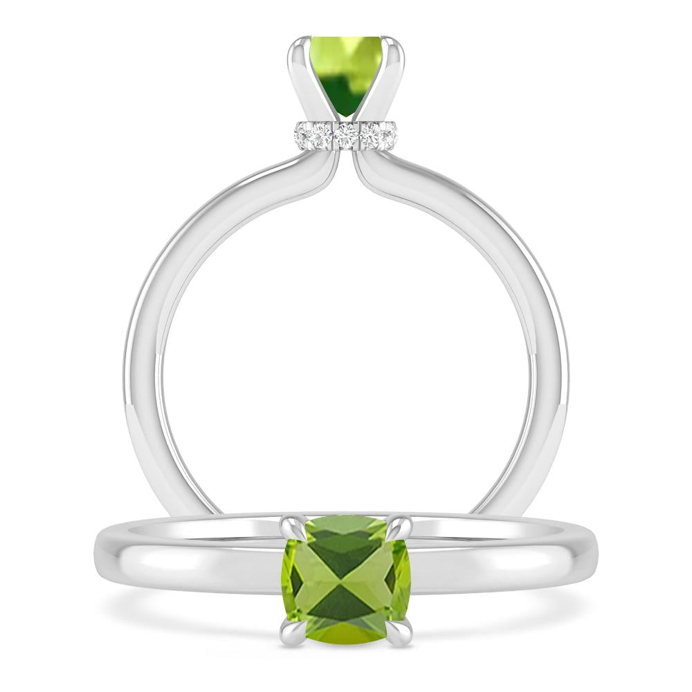 White Gold - Peridot