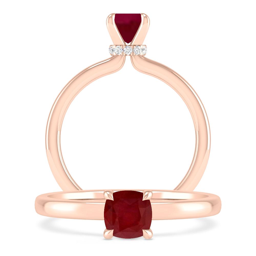 Rose Gold - Ruby