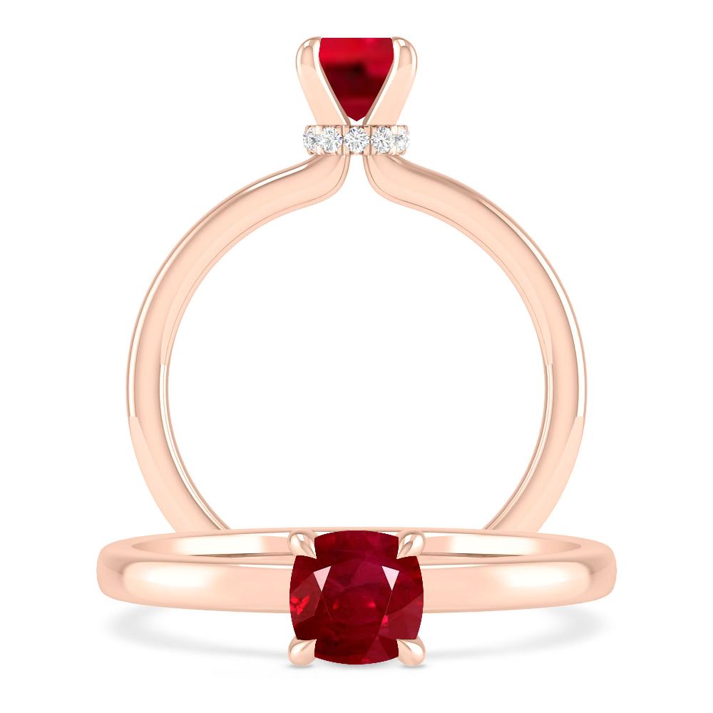 Rose Gold - Ruby