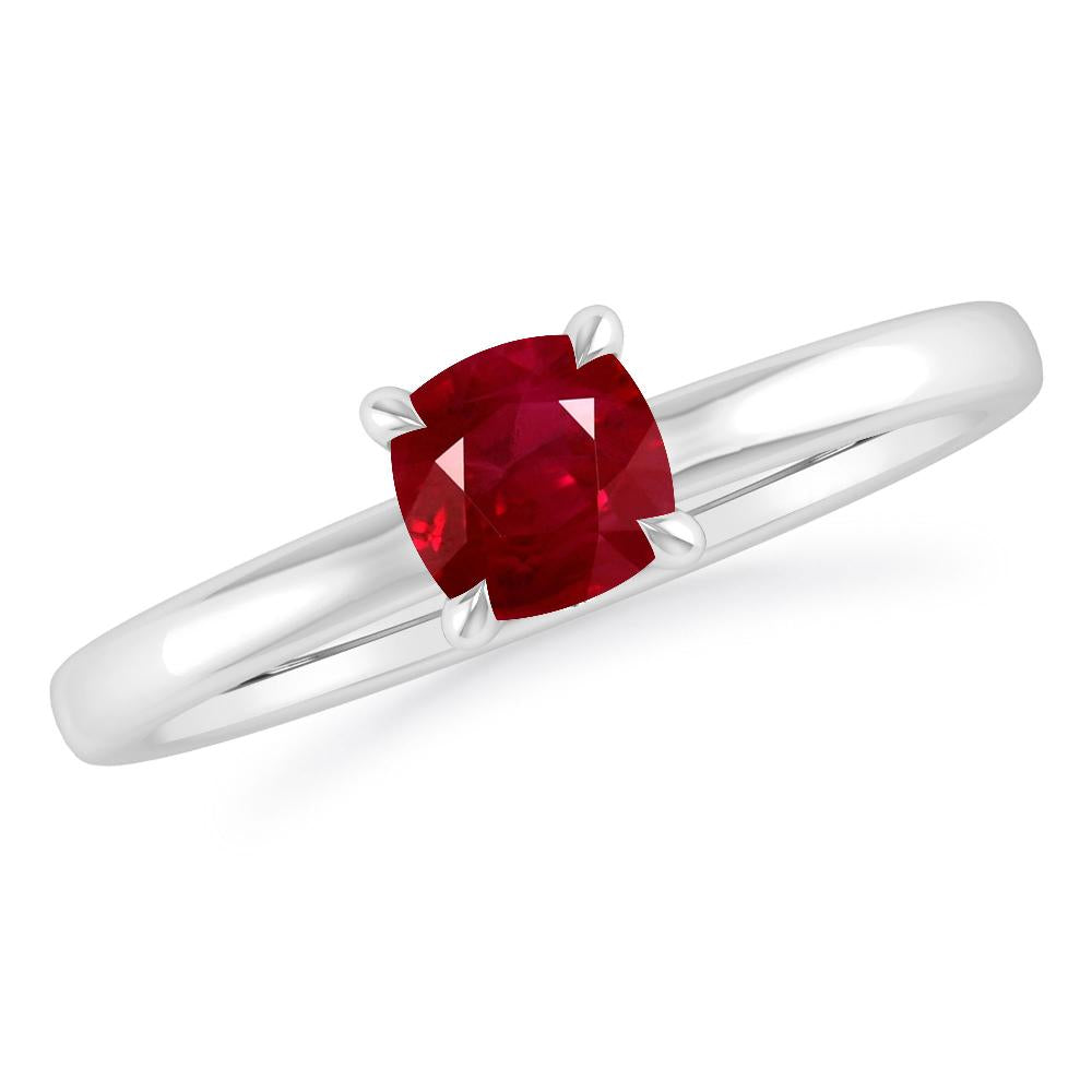 White Gold - Ruby