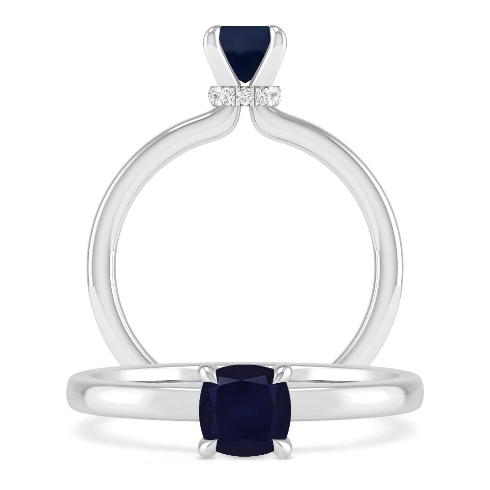 White Gold - Sapphire