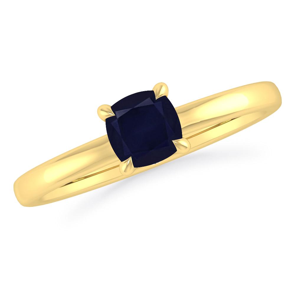 Yellow Gold - Sapphire