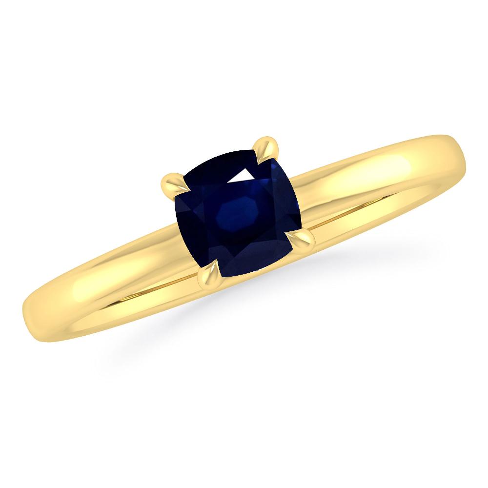 Yellow Gold - Sapphire
