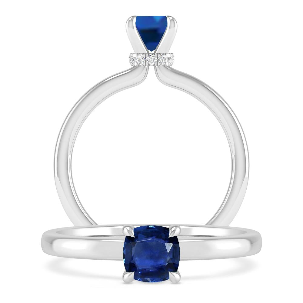 White Gold - Sapphire
