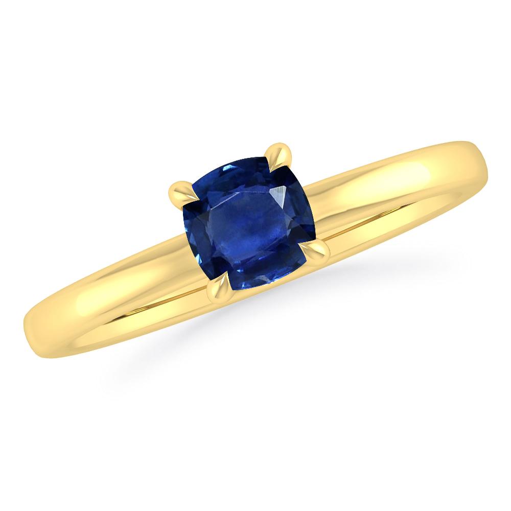 Yellow Gold - Sapphire