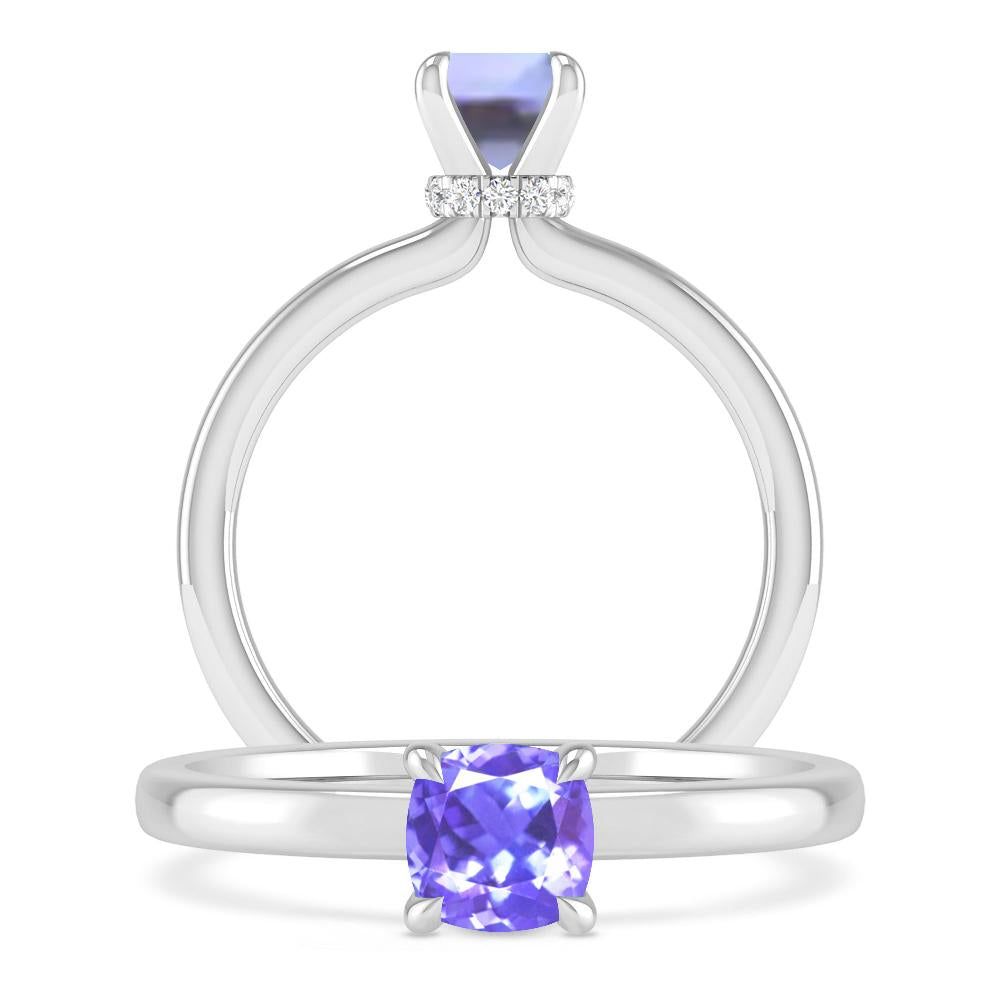 White Gold - Tanzanite