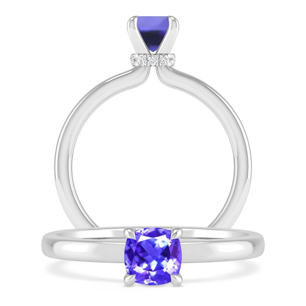 White Gold - Tanzanite