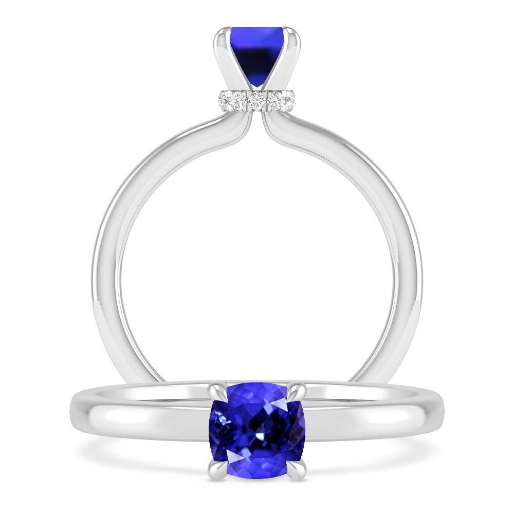 White Gold - Tanzanite
