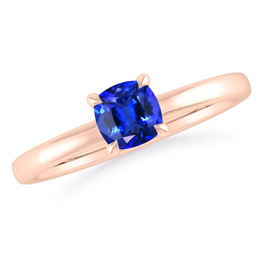 Rose Gold - Tanzanite