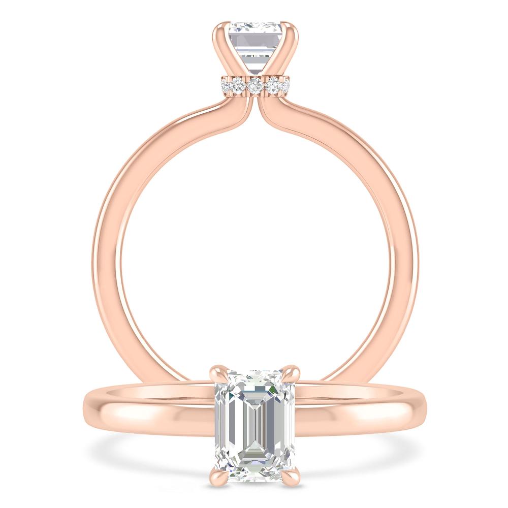 Rose Gold - Emerald