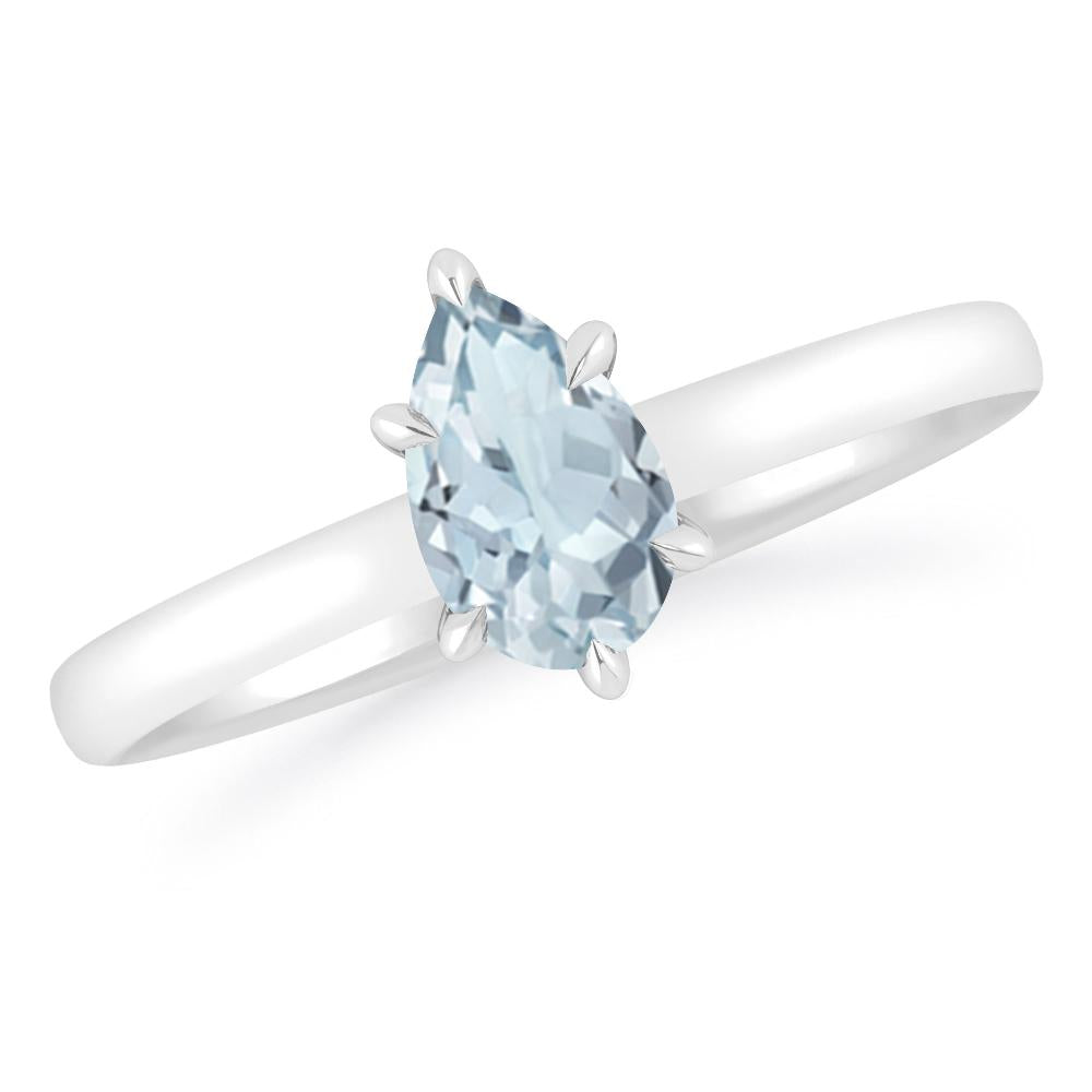 White Gold - Aquamarine