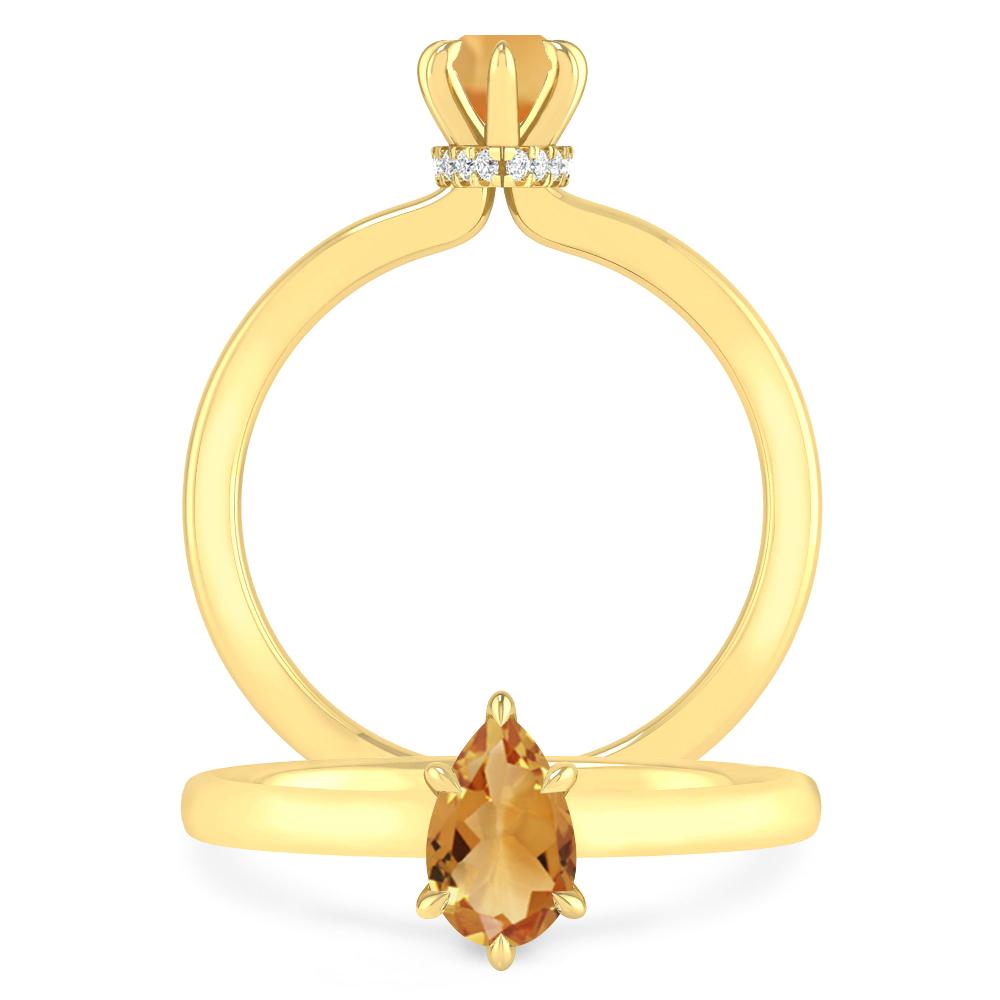 Yellow Gold - Citrine