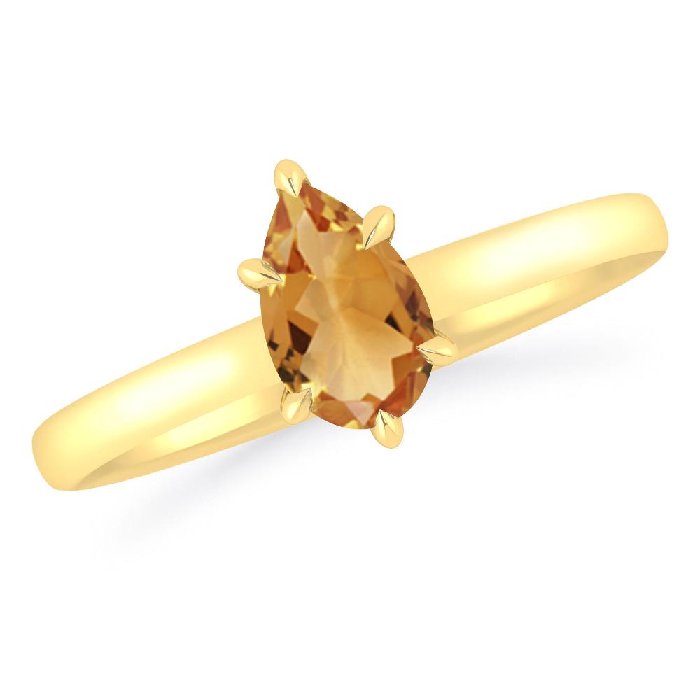 Yellow Gold - Citrine