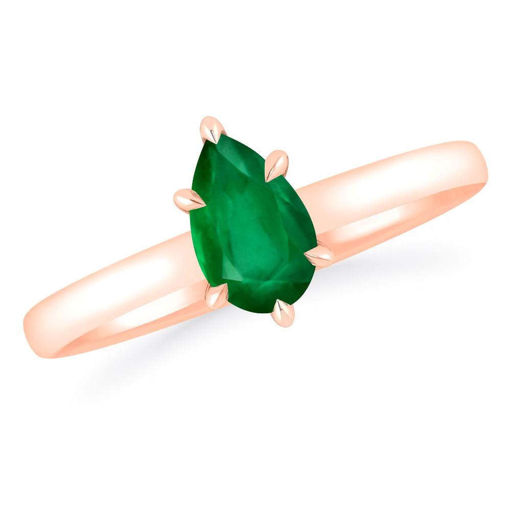 Rose Gold - Emerald