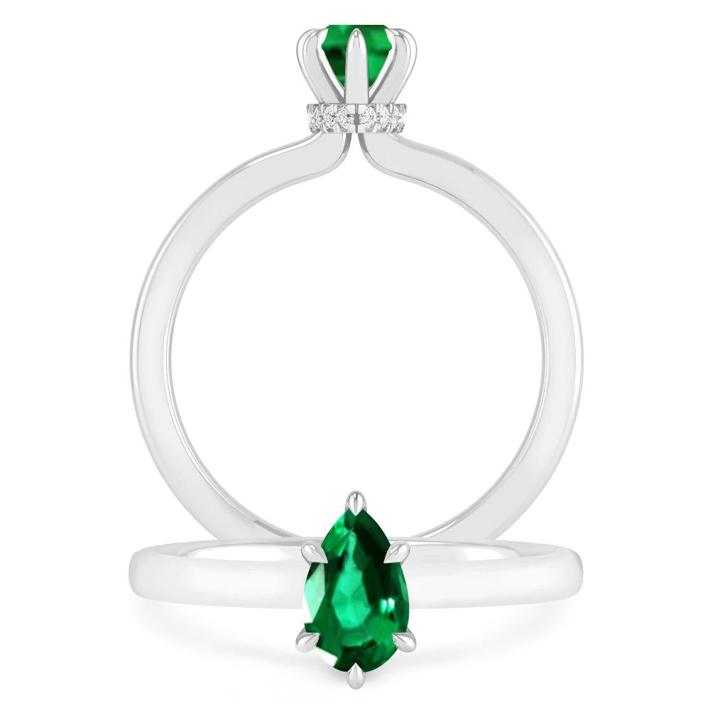 White Gold - Emerald