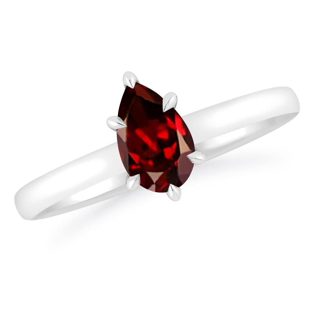 White Gold - Garnet