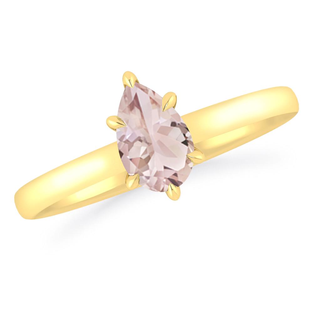 Yellow Gold - Morganite