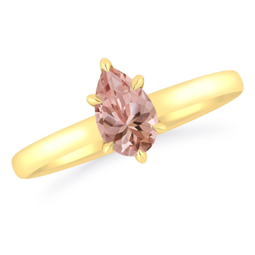 Yellow Gold - Morganite