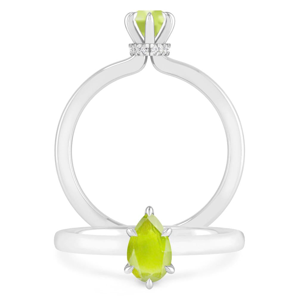 White Gold - Peridot