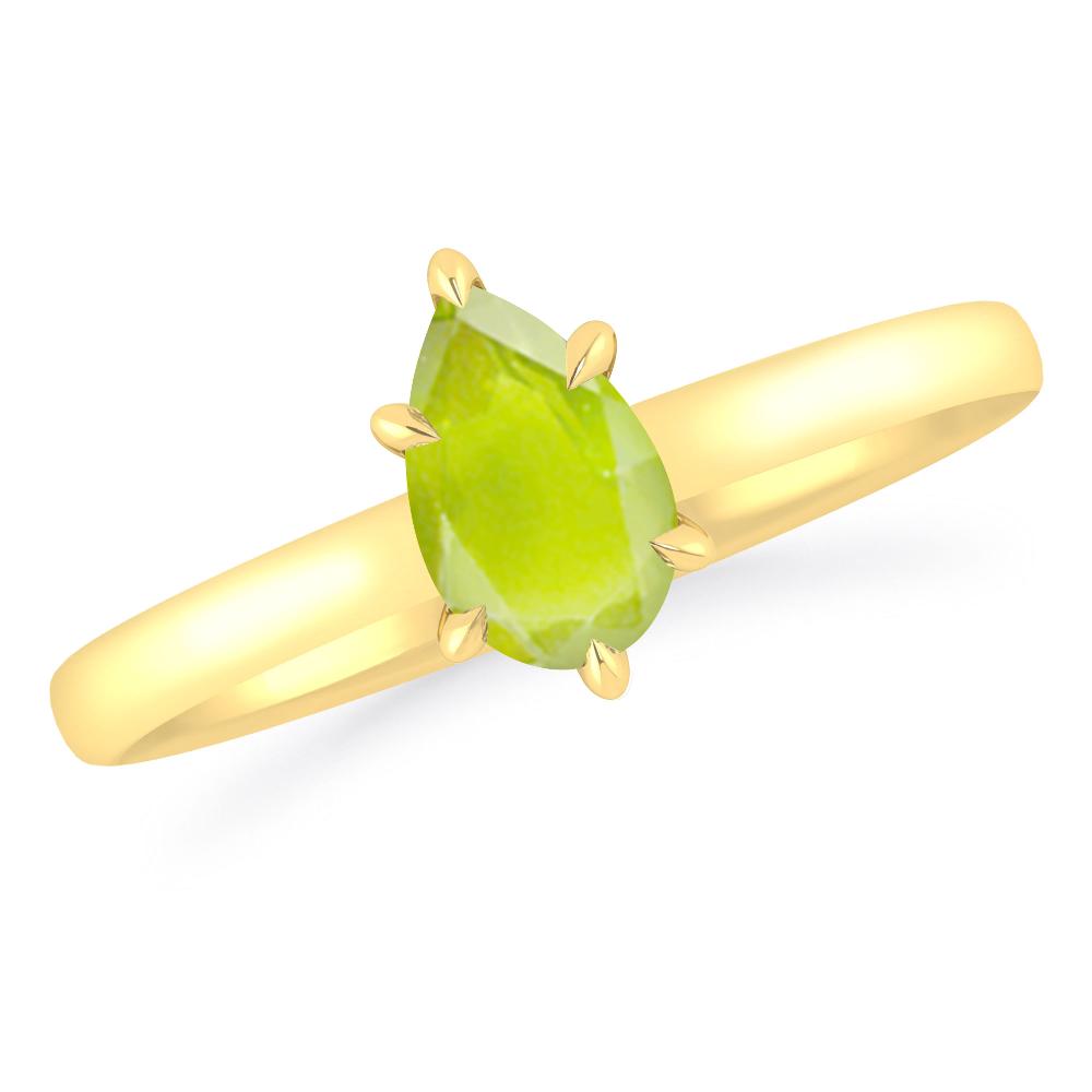 Yellow Gold - Peridot